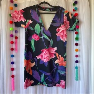 MISSGUIDED neoprene mini dress size 6